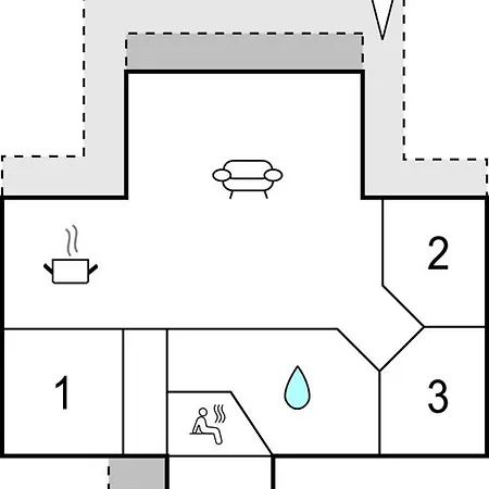 Udsigten Rudkobing Iii Hébergement de vacances Spodsbjerg